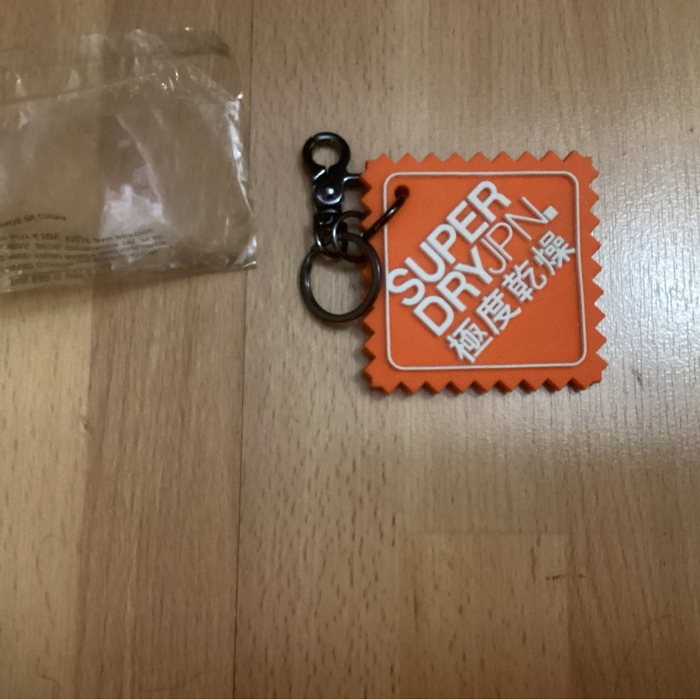 Superdry Vibrant Orange Keychain